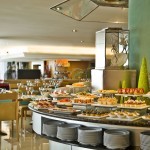 Buffet petit-déjeuner d'hôtel